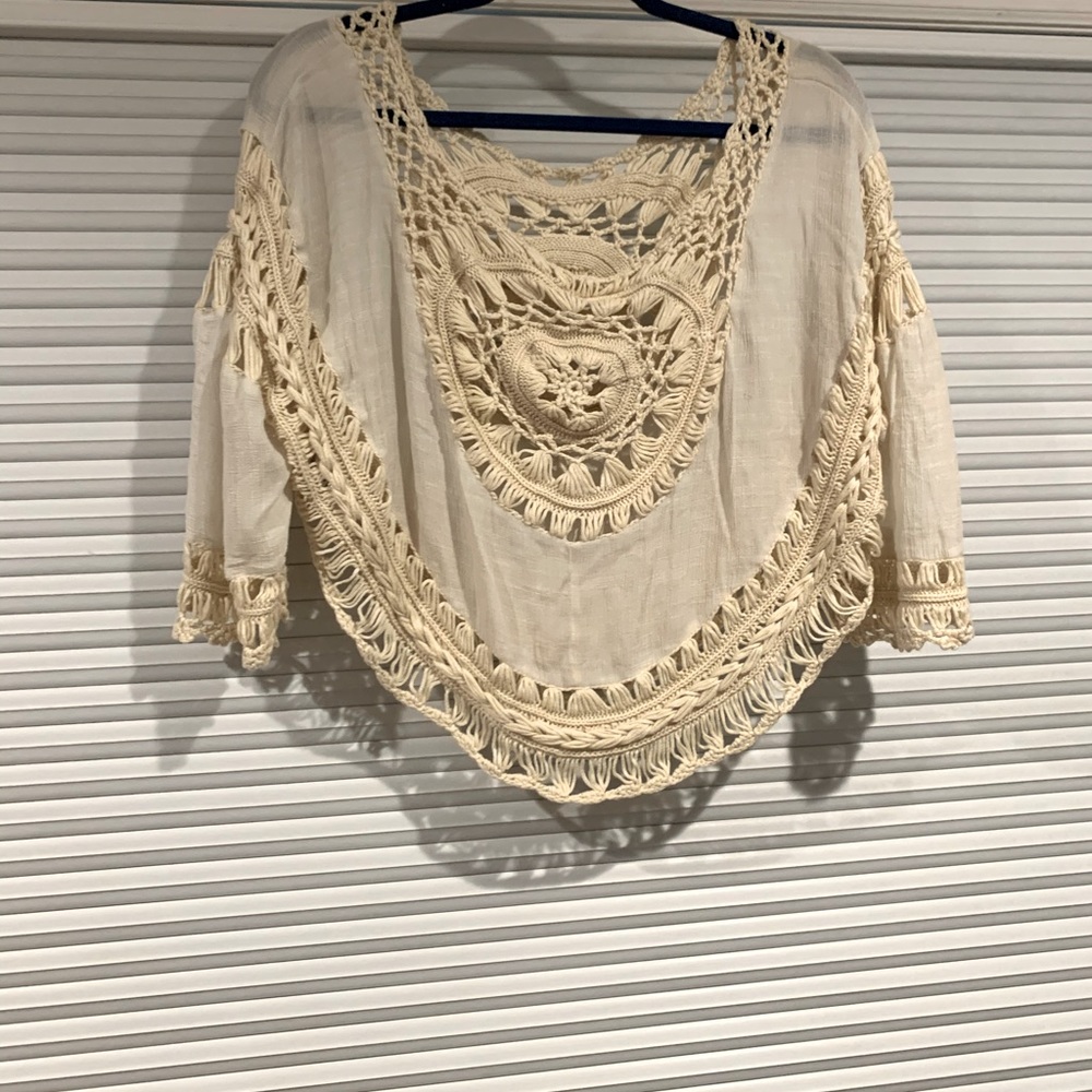 Cupshe bathing suit cover top